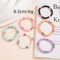 Bohemian Simple Style Colorful Soft Clay Beaded Women's Bracelets main image 2