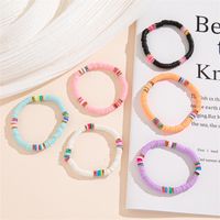 Bohemian Simple Style Colorful Soft Clay Beaded Women's Bracelets main image 9
