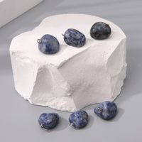 6 Stück Ein Naturstein Mondstein Opal Irregulär Poliert Anhänger sku image 2