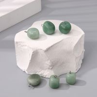6 Stück Ein Naturstein Mondstein Opal Irregulär Poliert Anhänger sku image 8
