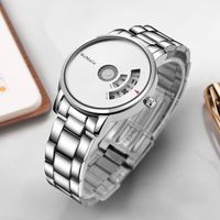 Simple Style Round Solid Color Quartz Women's Watches main image 4
