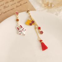 1 Pair Simple Style Classic Style Color Block Plating Alloy Gold Plated Drop Earrings sku image 1