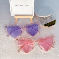 Casual Heart Shape Pc Special-shaped Mirror Full Frame Women's Sunglasses main image 1