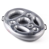 Casual Classical Vacation Solid Color Pvc Water Air Mattress Swimming Accessories main image 2