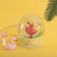 Simple Style Classic Style Printing Plastic Inflatable Ball Swimming Accessories 1 Piece sku image 2