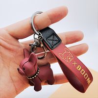 Cartoon Style Printing Resin Metal Unisex Keychain main image 5