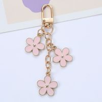 Sweet Flower Alloy Unisex Keychain sku image 2