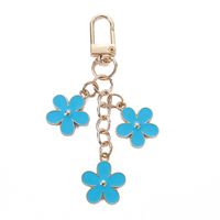 Sweet Flower Alloy Unisex Keychain main image 3