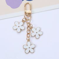 Sweet Flower Alloy Unisex Keychain sku image 1