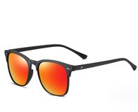 Simple Style Leopard Tac Toad Glasses Full Frame Men's Sunglasses sku image 3