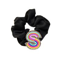 Women's Simple Style Letter Embroidery Rhinestone Hair Tie sku image 14