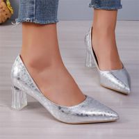 Women's Casual Solid Color Point Toe Pumps sku image 7