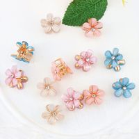 Women's Sweet Flower Arylic Alloy Plating Hair Clip main image 6