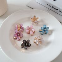 Women's Sweet Flower Arylic Alloy Plating Hair Clip main image 4
