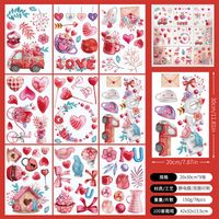 Casual Vacation Color Block Heart Shape Plastic Wallpapers sku image 1