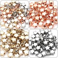 100 Pcs/package 50 Pcs/package Cute Pentagram Ccb Plating Jewelry Accessories main image 6