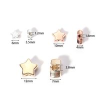 1 Set Simple Style Star Ccb Plating Jewelry Accessories main image 2