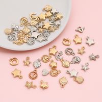 20 Pcs/package Simple Style Star Heart Shape Shell Bbc Jewelry Accessories main image 5