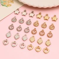 20 Pcs/package Simple Style Star Heart Shape Shell Bbc Jewelry Accessories main image 1