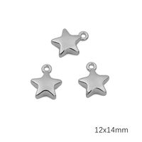20 Pcs/package Simple Style Star Heart Shape Shell Bbc Jewelry Accessories sku image 20