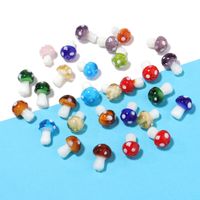 10 PCS/Package 16 * 11mm Glass Mushroom Beads main image 3