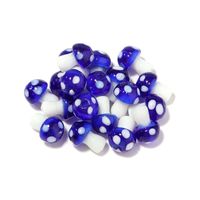 10 PCS/Package 16 * 11mm Glass Mushroom Beads sku image 8