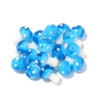 10 PCS/Package 16 * 11mm Glass Mushroom Beads sku image 5