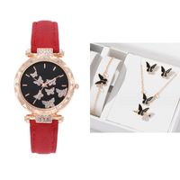 Casual Butterfly Buckle Quartz Women's Watches sku image 10