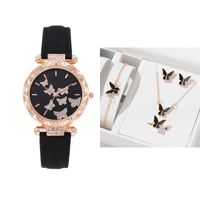 Casual Butterfly Buckle Quartz Women's Watches sku image 14