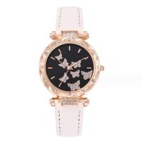 Casual Butterfly Buckle Quartz Women's Watches sku image 1