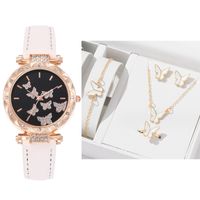 Casual Butterfly Buckle Quartz Women's Watches sku image 9