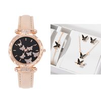 Casual Butterfly Buckle Quartz Women's Watches sku image 16