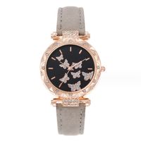 Casual Butterfly Buckle Quartz Women's Watches sku image 4