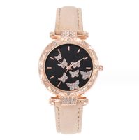 Casual Butterfly Buckle Quartz Women's Watches sku image 8