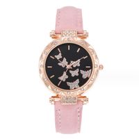 Casual Butterfly Buckle Quartz Women's Watches sku image 7