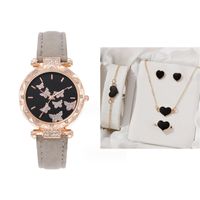 Casual Butterfly Buckle Quartz Women's Watches sku image 30