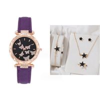 Casual Butterfly Buckle Quartz Women's Watches sku image 18