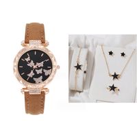 Casual Butterfly Buckle Quartz Women's Watches sku image 21