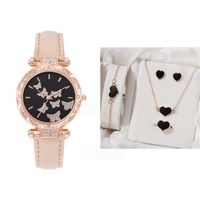 Casual Butterfly Buckle Quartz Women's Watches sku image 28