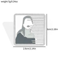 Lässig Zeichentrickfigur Legierung Emaille Unisex Broschen sku image 2