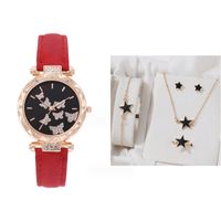 Casual Butterfly Buckle Quartz Women's Watches sku image 19