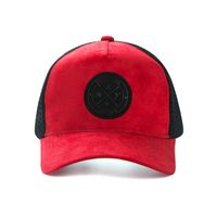 Unisex Simple Style Color Block Star Hollow Out Curved Eaves Baseball Cap main image 4