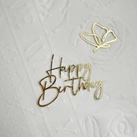 Birthday Letter Plastic Birthday Decorative Props sku image 26