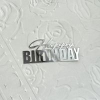 Birthday Letter Plastic Birthday Decorative Props sku image 1
