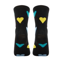 Women's Casual Color Block Cotton Polyester Crew Socks A Pair main image 4