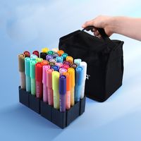 1 Set Color Block Learning School Plastic Cartoon Style Simple Style Marker Pen sku image 3