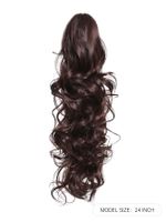 Women's Sexy Sweet Casual Holiday Chemical Fiber Long Curly Hair Wigs main image 6