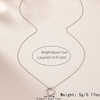 Sweet Heart Shape Alloy Inlay Artificial Diamond Women's Pendant Necklace main image 5