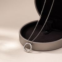 Sweet Heart Shape Alloy Inlay Artificial Diamond Women's Pendant Necklace main image 6
