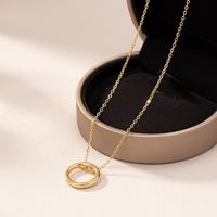 Sweet Heart Shape Alloy Inlay Artificial Diamond Women's Pendant Necklace main image 9